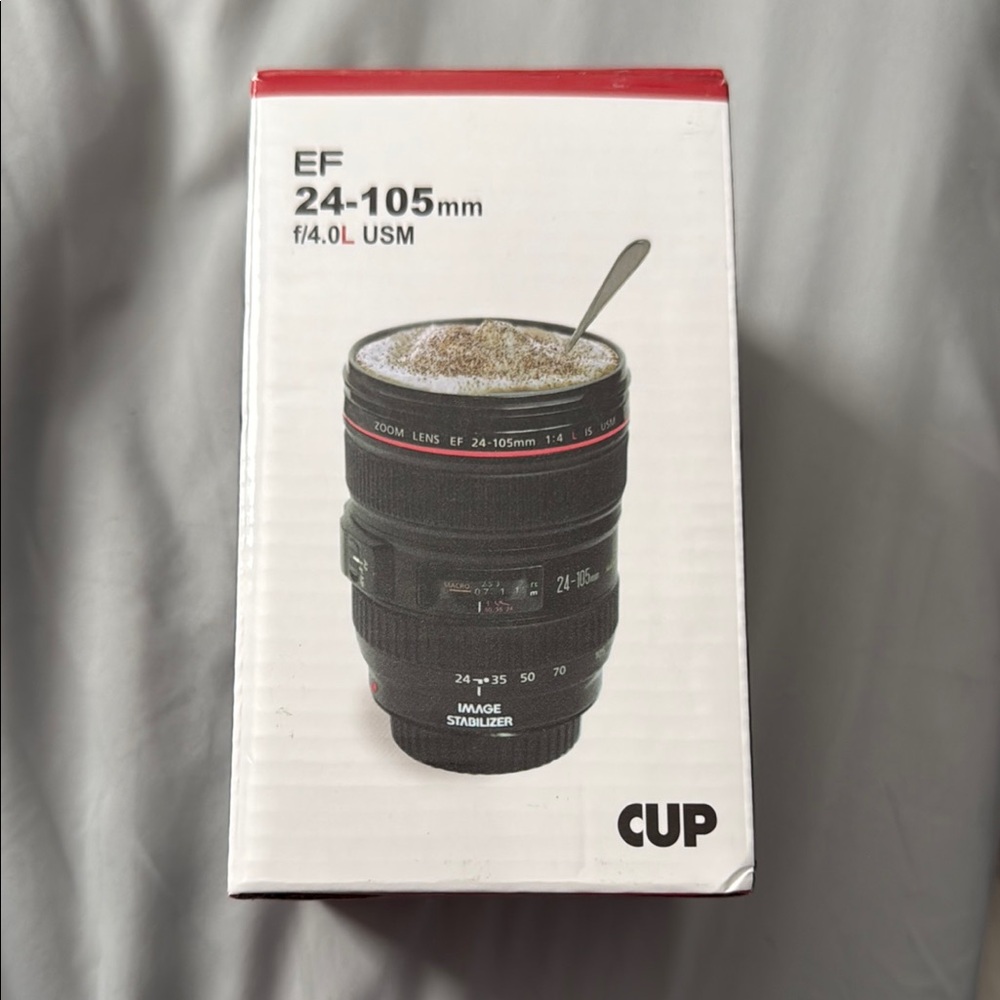 Camera Lens Coffee Mug